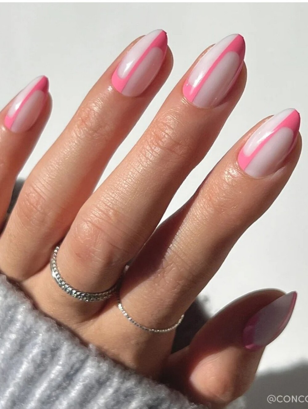 Glamnetic Short Almond Better Half - Press On Nails